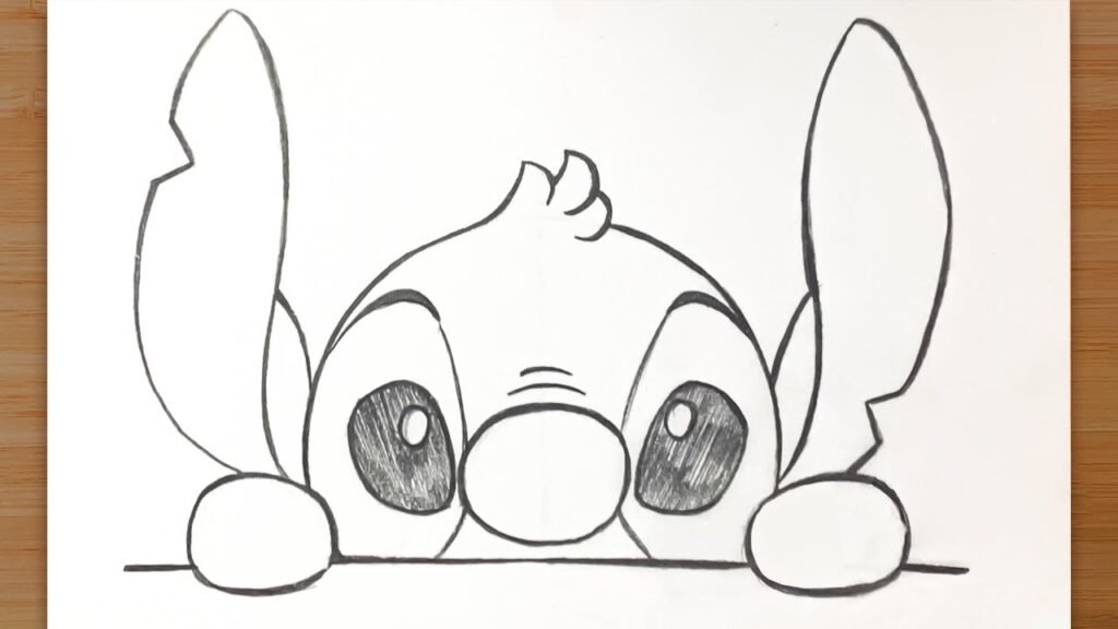 Disney:97sfigjc44c= Stitch Drawing